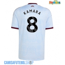 Camisa de time de futebol Aston Villa Boubacar Kamara #8 Replicas 3º Equipamento 2026-27 Manga Curta